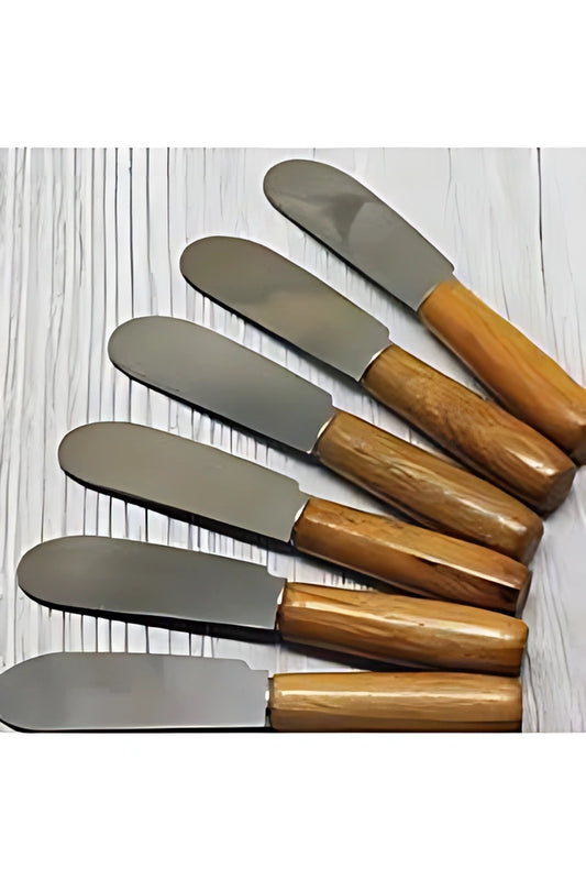 6'LI BAMBU SAPLI MİNİ KAHVALTI BIÇAĞI