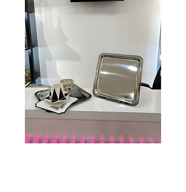 GÜMÜŞ SADE SUNUM TEPSİSİ