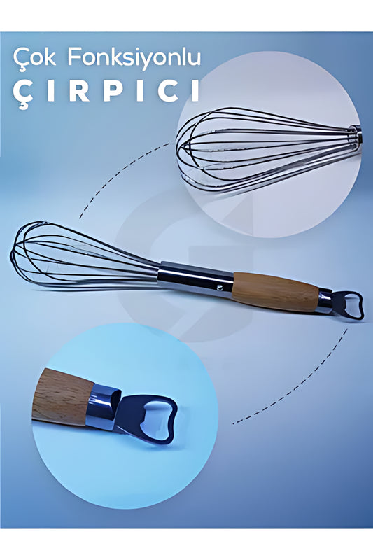 BAMBU SAPLI ÇOK FONKSİYONLU ÇIRPICI