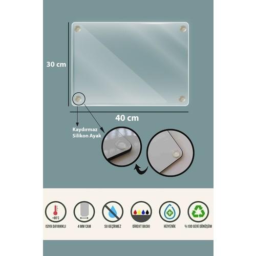 KÜÇÜK CAM KESİM TAHTASI